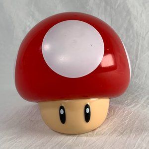 Super Mario Bros Mushroom Light with Sound Night Mood Light Up Figure Decor Lamp